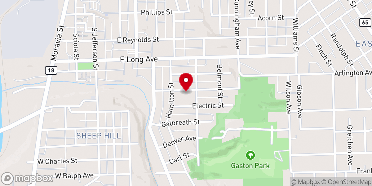 Map showing location of Shepherds Lighthouse Church
