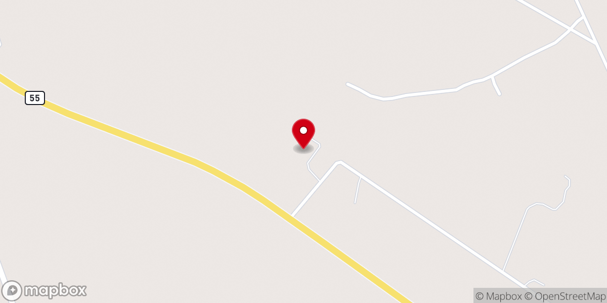 Map showing location of Uvalde Mennonite Church
