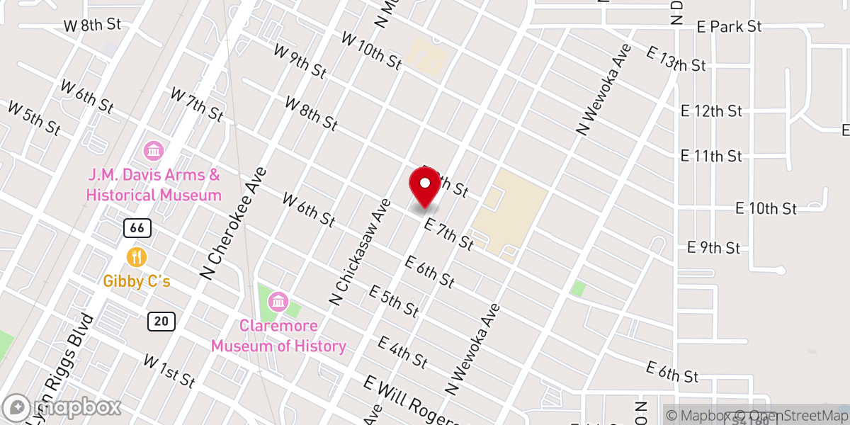 Map showing location of Lighthouse Apostolic Church
