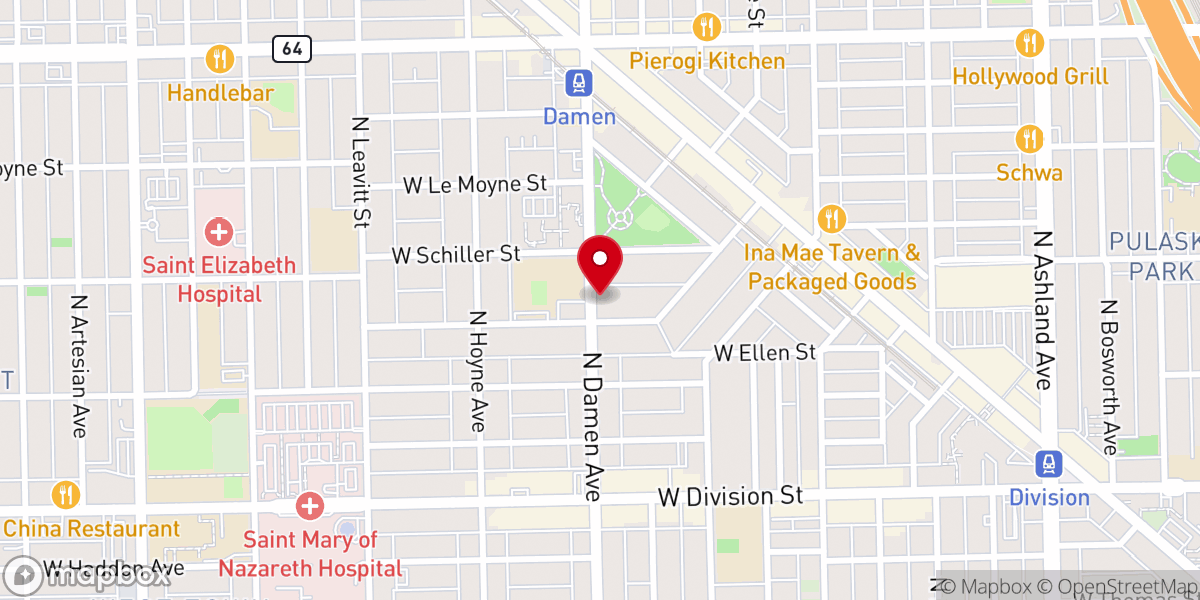 Map showing location of Iglesia de Dios Pentecostal Mi Mizpa Pentecostal Church of God