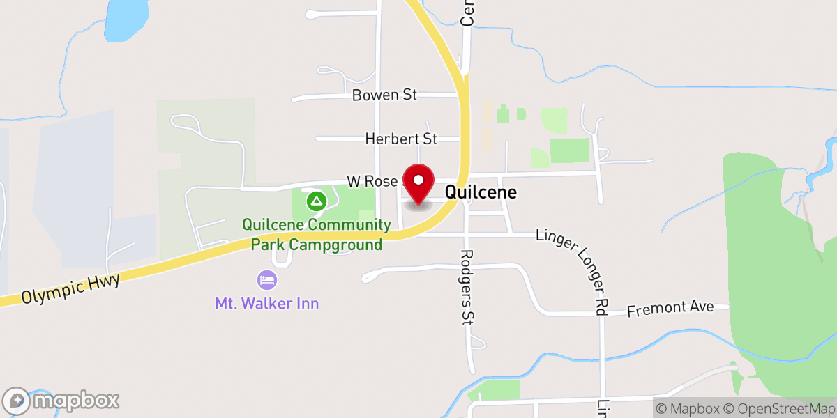 Map showing location of Quil Bean Espresso