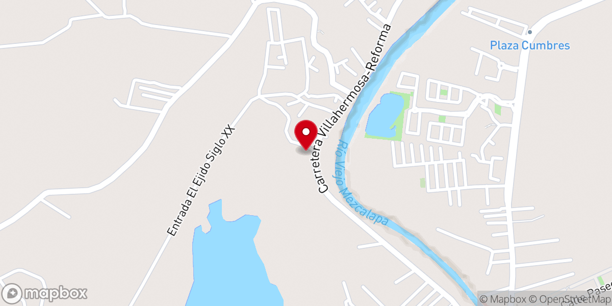 Map showing location of Iglesia Cristiana Pentecostal el Tabernaculo