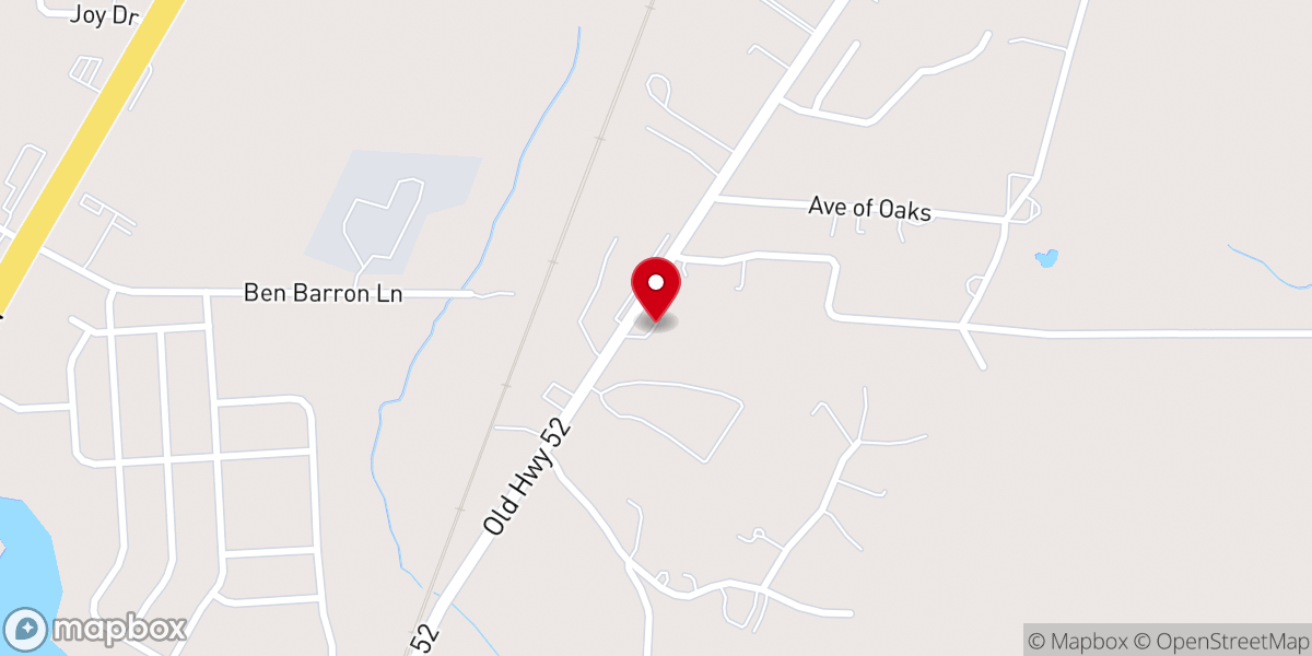 Map showing location of St. Philip Binizi Catholic Church