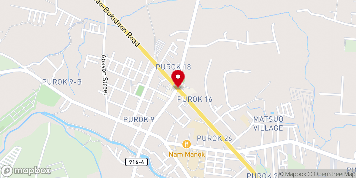 Map showing location of Roman Catholic Archdiocese of Davao
