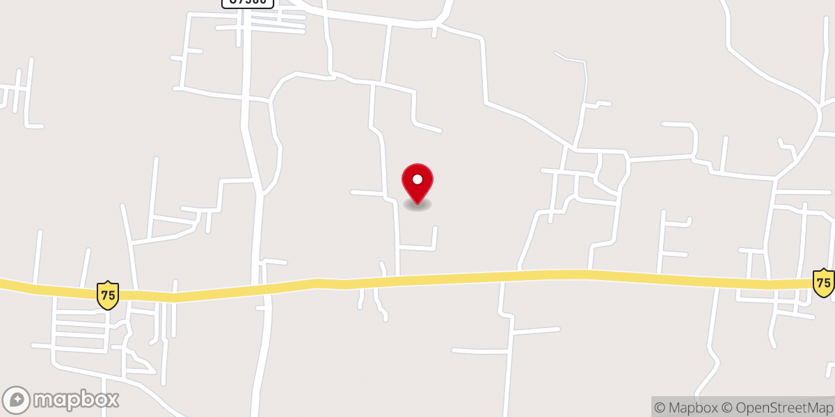Map showing location of KRSM Pentecostal Church