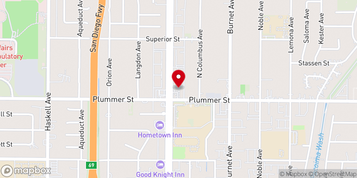 Map showing location of Mission Rise