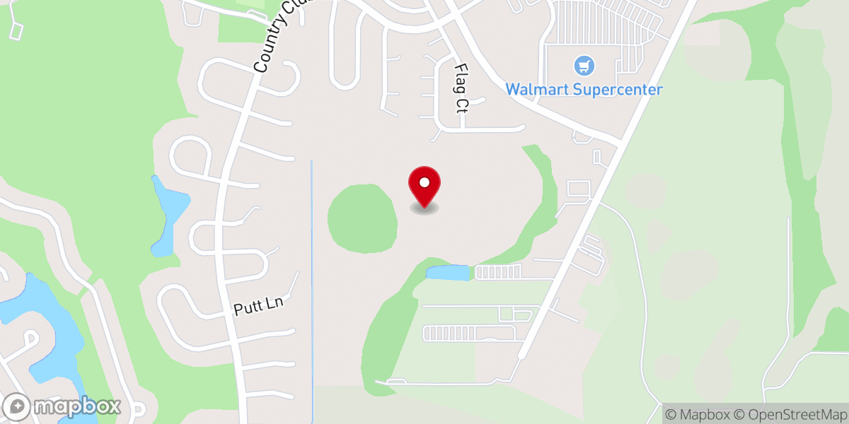 Map showing location of Poinciana Church Of God