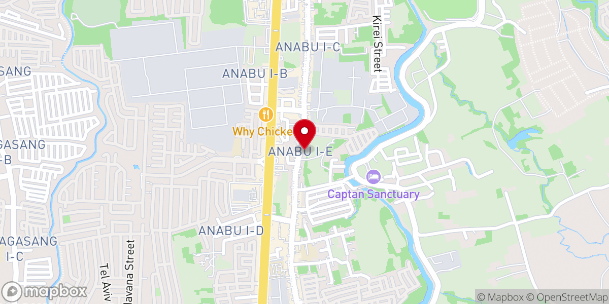 Map showing location of Our Lady of Fatima Parish - Anabu I-E, Imus City, Cavite (Diocese of Imus)