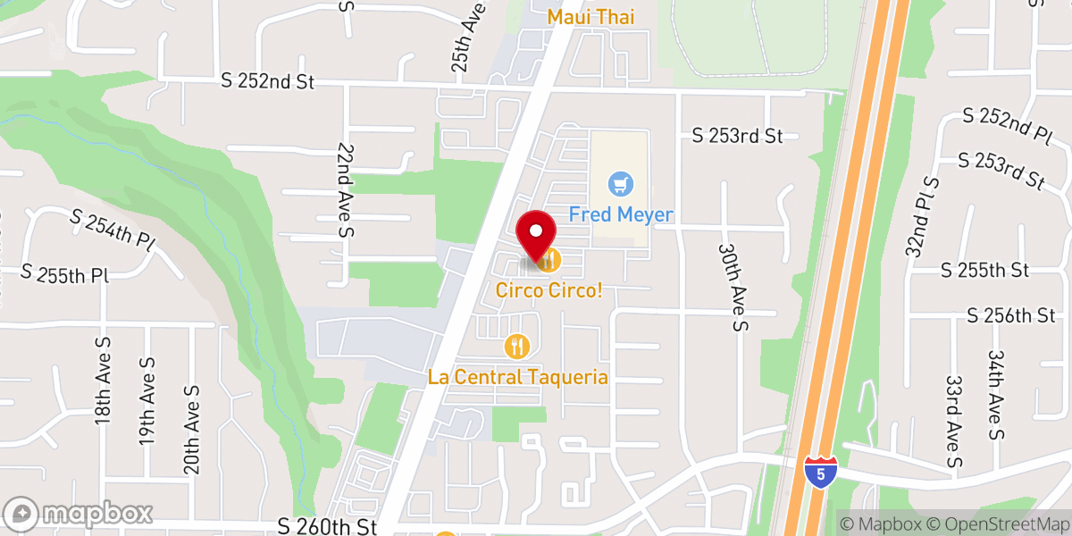 Map showing location of Open Door Baptist Church