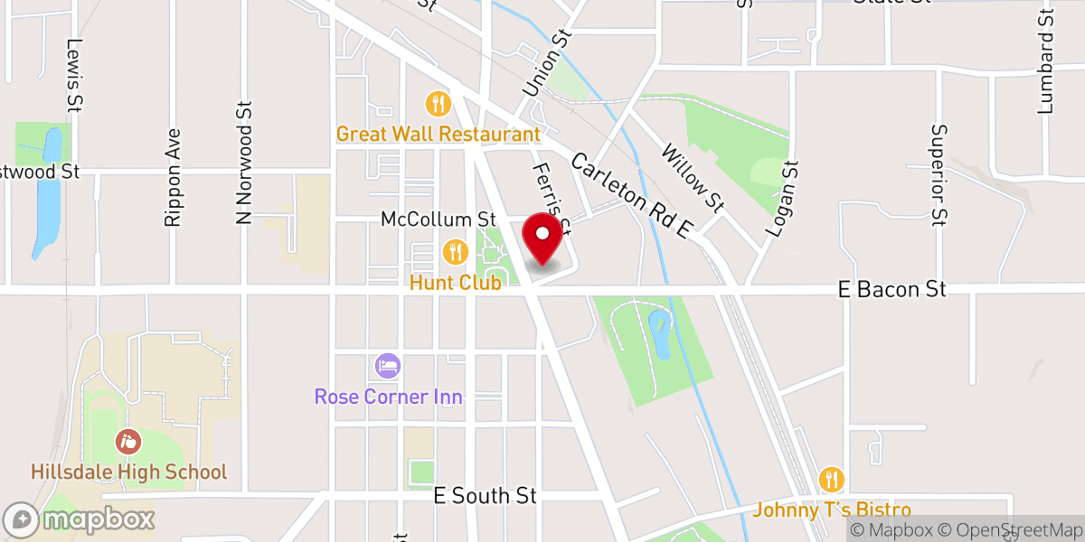 Map showing location of St Olga Orthodox Church