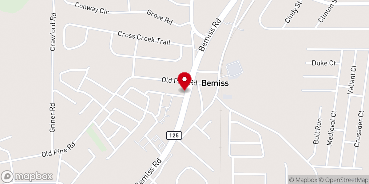 Map showing location of The Broken