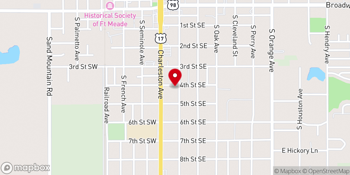 Map showing location of Henry Valerie