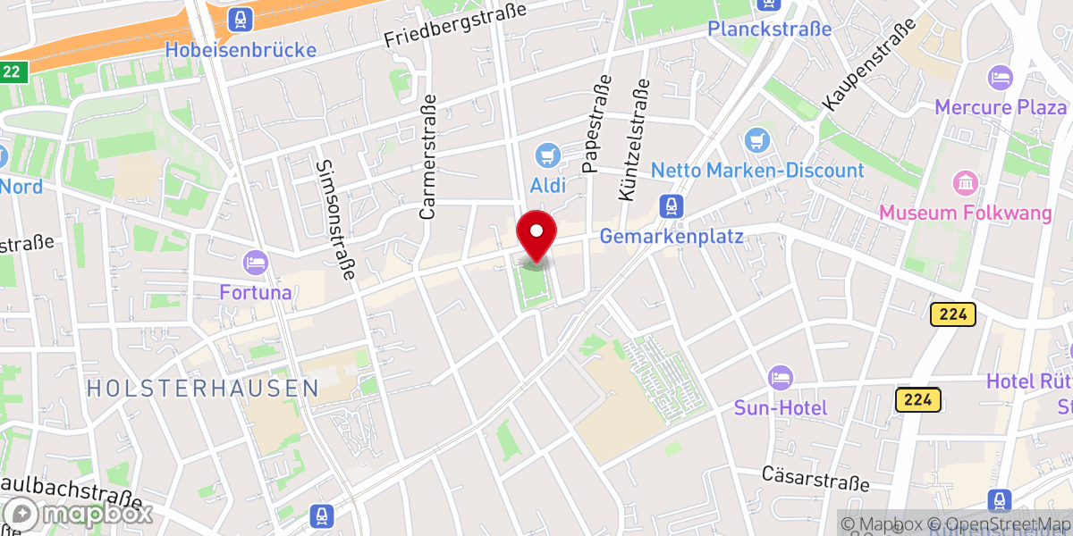 Map showing location of St. Mariä Empfängnis