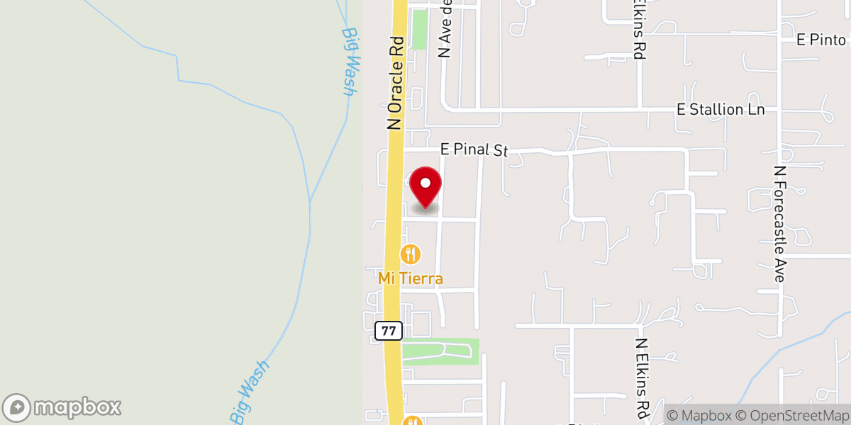 Map showing location of LifePoint Community Church