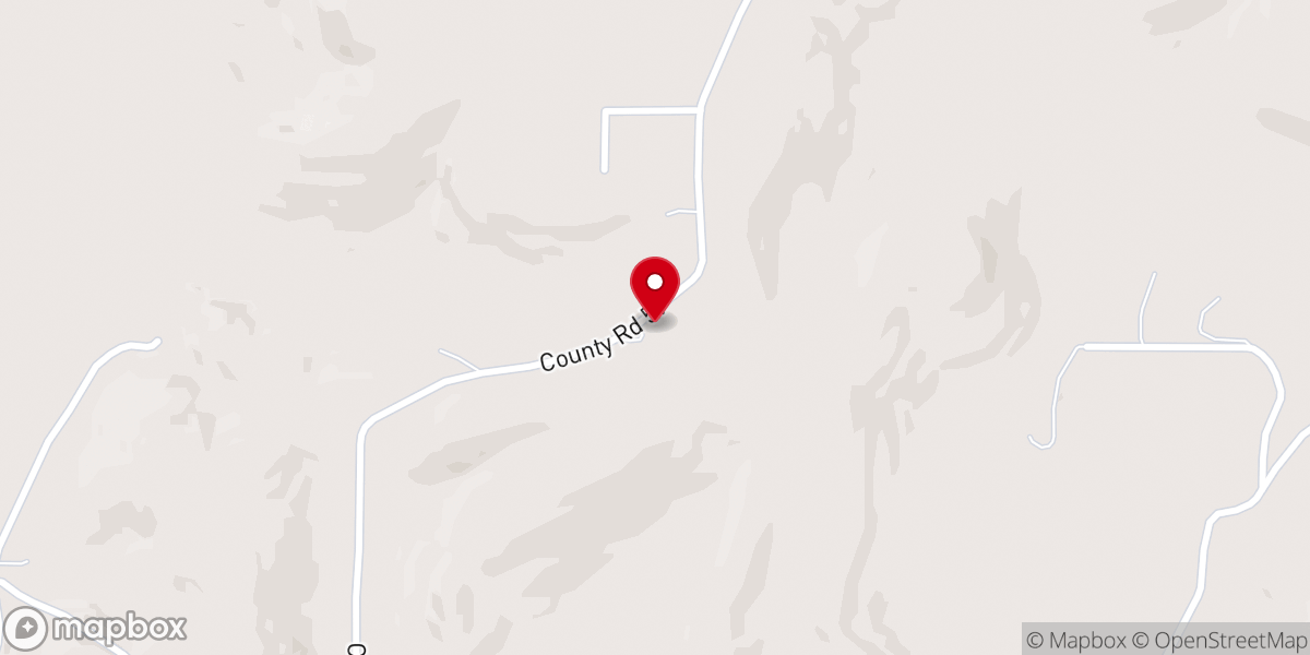 Map showing location of Poplar Grove Church