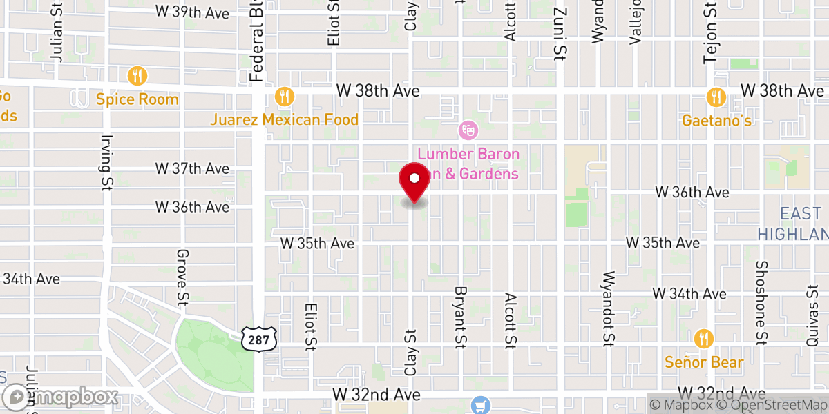 Map showing location of Christ in the City