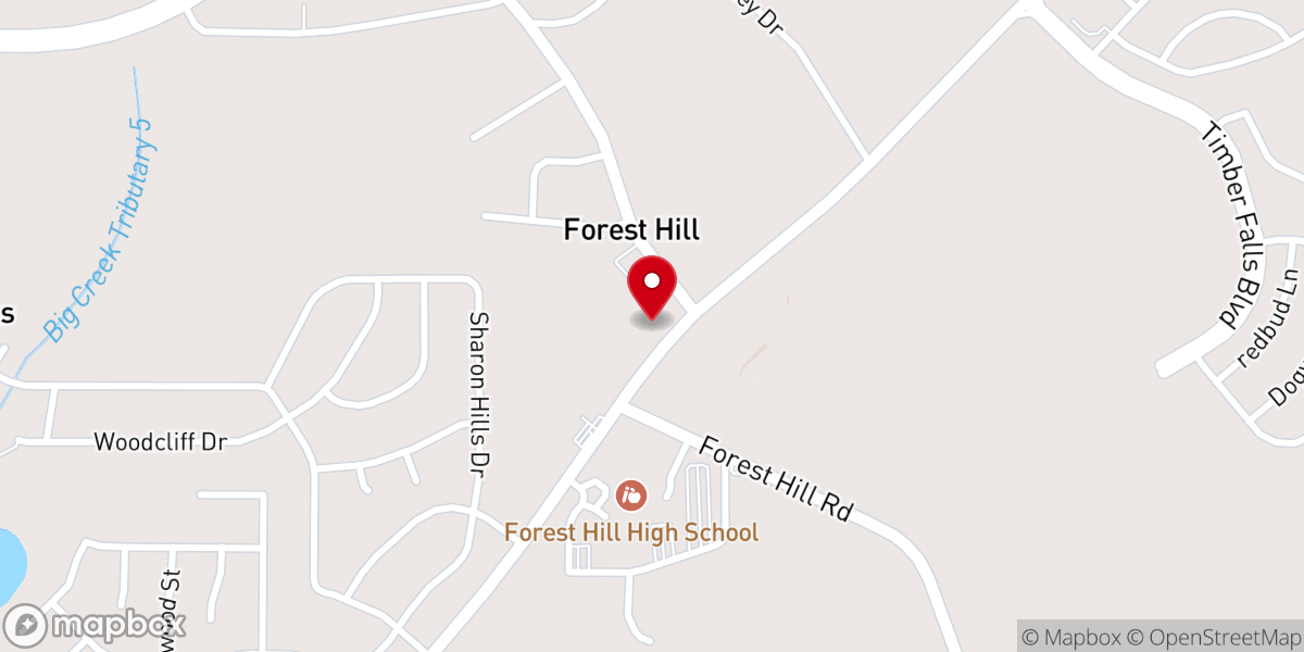 Map showing location of Middlebrook United Methodist Church