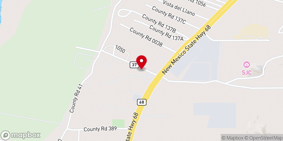 Map showing location of St. Anne's Catholic Church