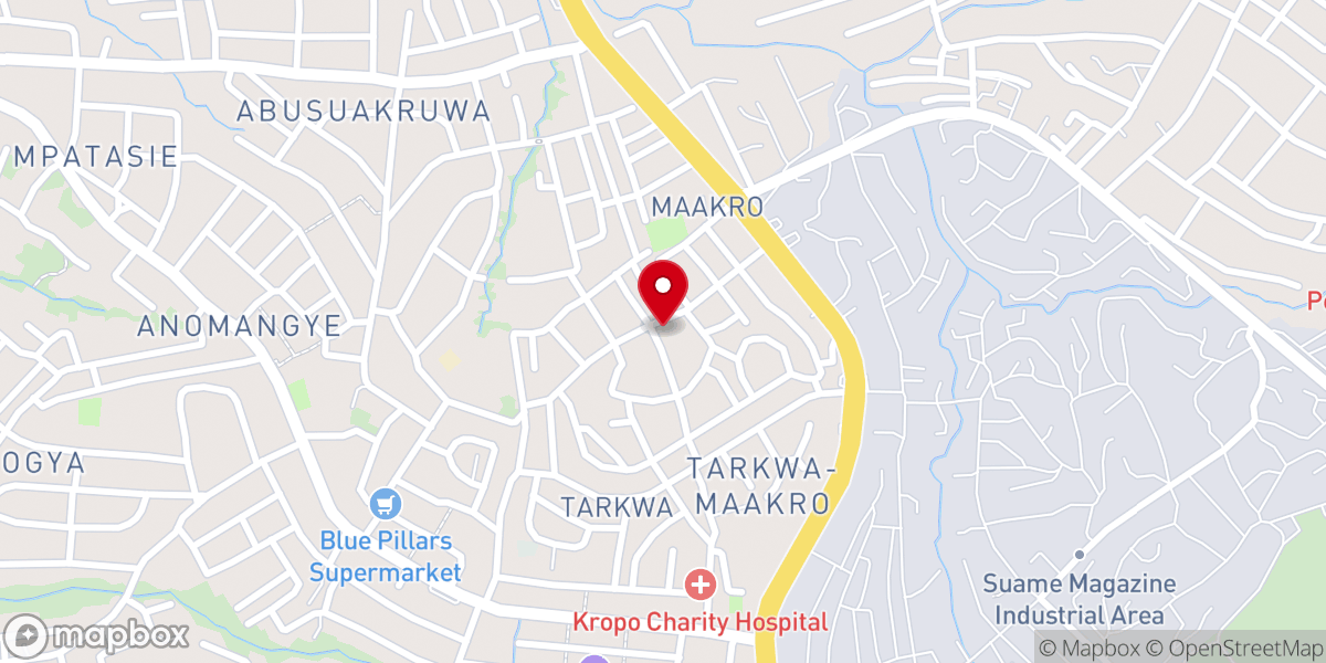 Map showing location of Presbyterian Church Of Ghana, Emmanuel Congregation