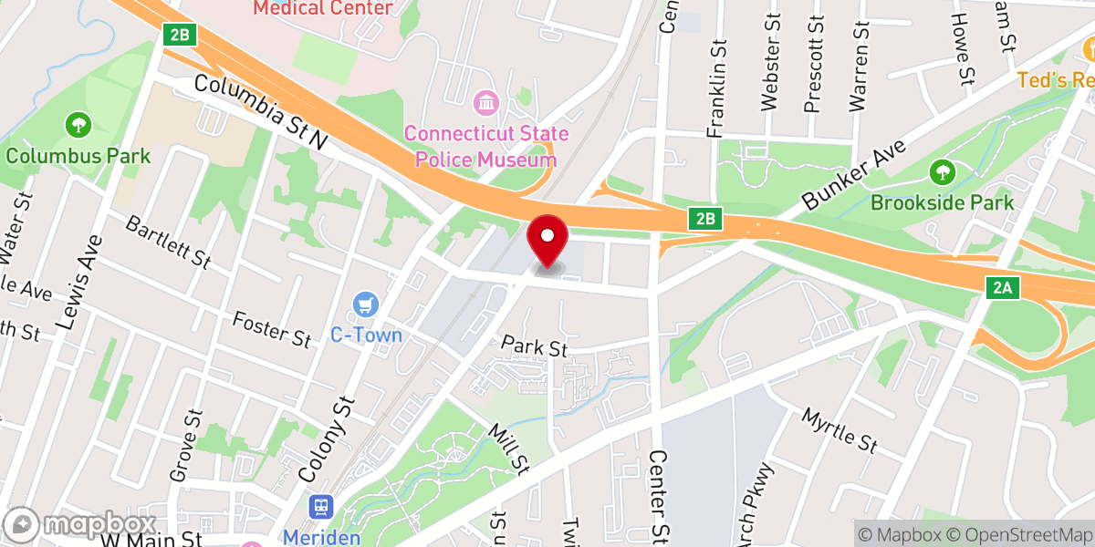 Map showing location of Solid Rock's Perfected Praise T.H.C.A.F