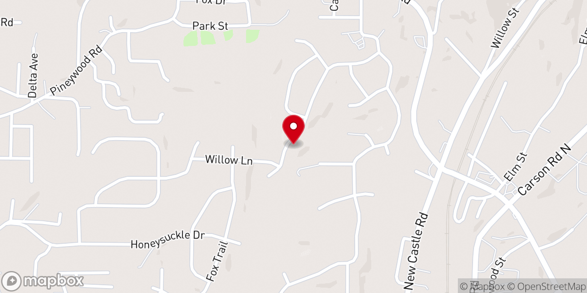 Map showing location of Jasper Randy L