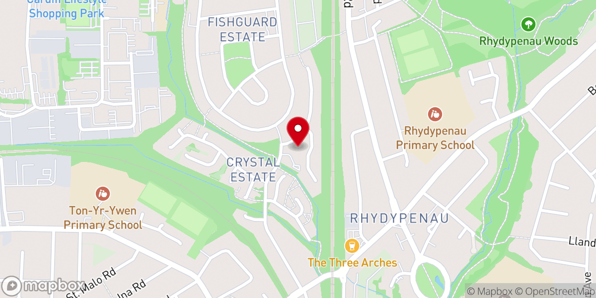 Map showing location of The Castleton Baptist Church Fellowship