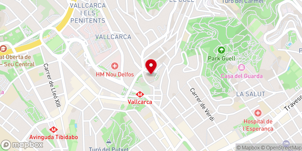 Map showing location of Iglesia Ortodoxa Rusa