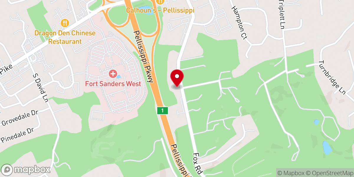 Map showing location of St. Elizabeth Ann Seton Catholic Church