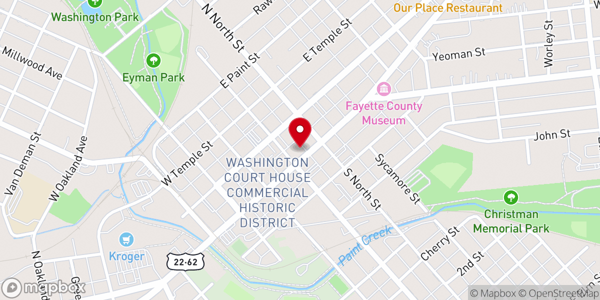 Map showing location of New Bridge Church