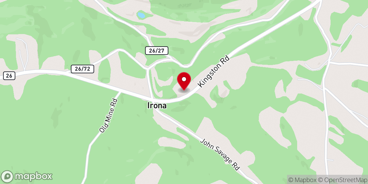 Map showing location of Harvest House Ministries