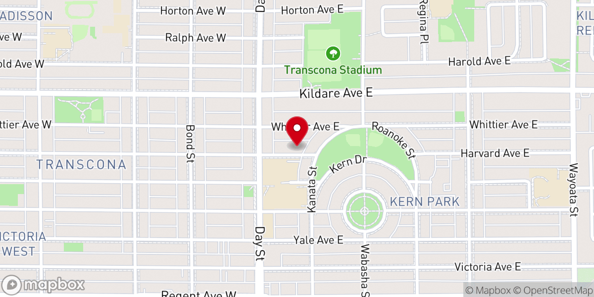 Map showing location of St.John’s Syriac orthodox Church