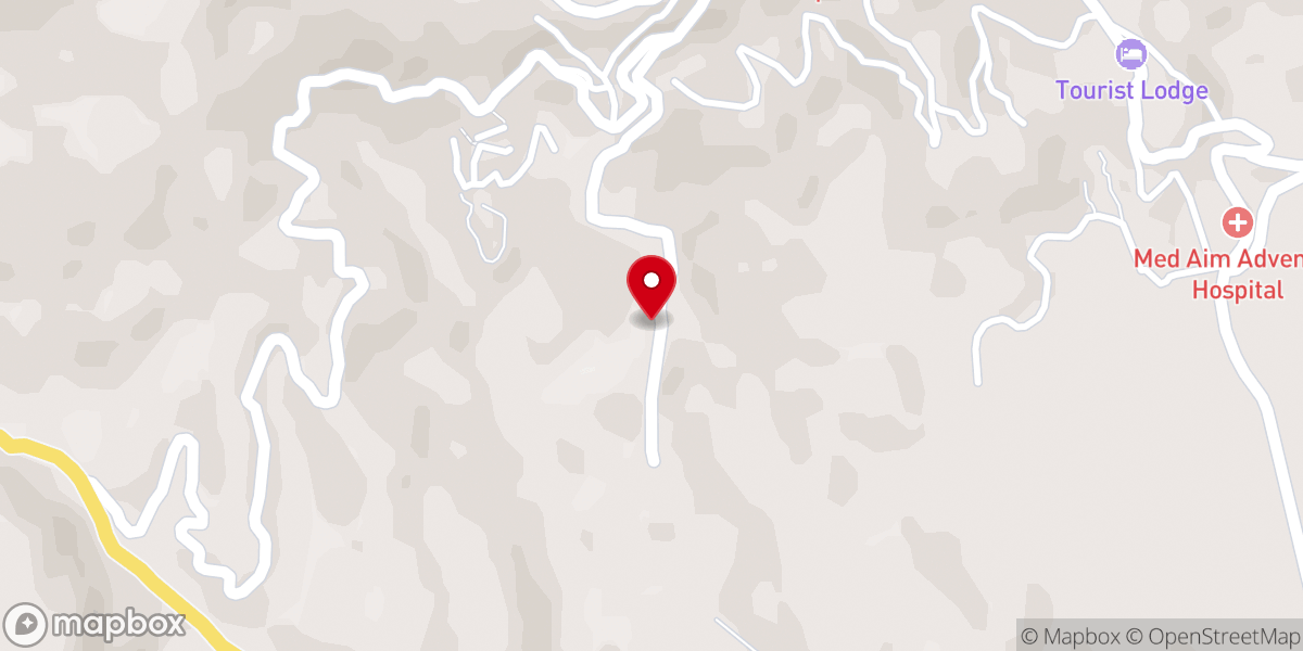 Map showing location of Zomi Baptist Church Dinthar