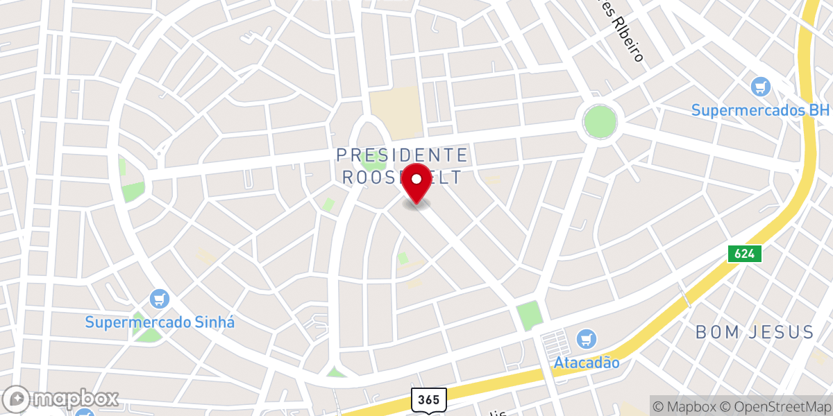 Map showing location of IURD Roosevelt
