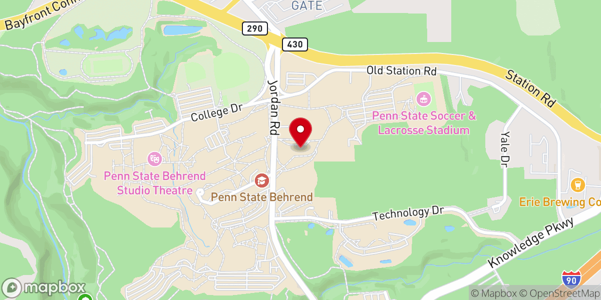 Map showing location of The Smith Chapel