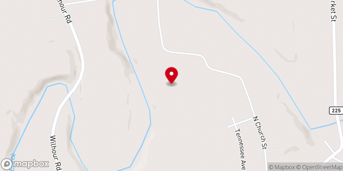 Map showing location of Fishers Farm Seeds
