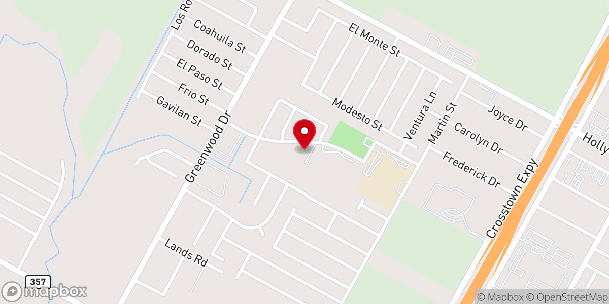 Map showing location of Nuestra Señora de San Juan de los Lagos Madre de Iglesia Catholic Church