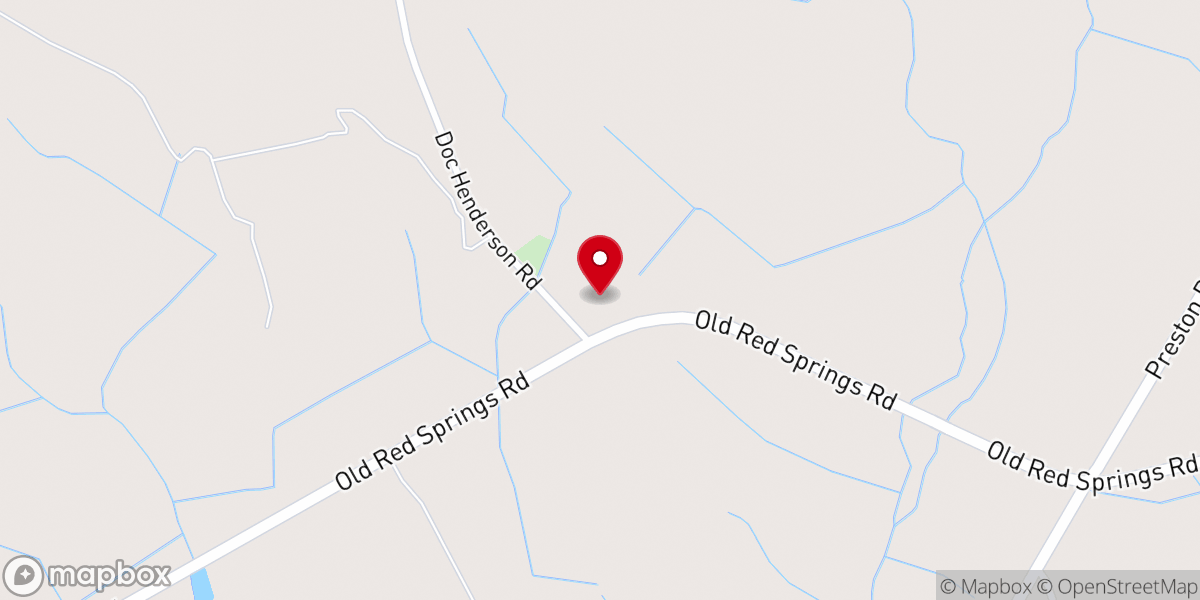 Map showing location of United by Faith Church