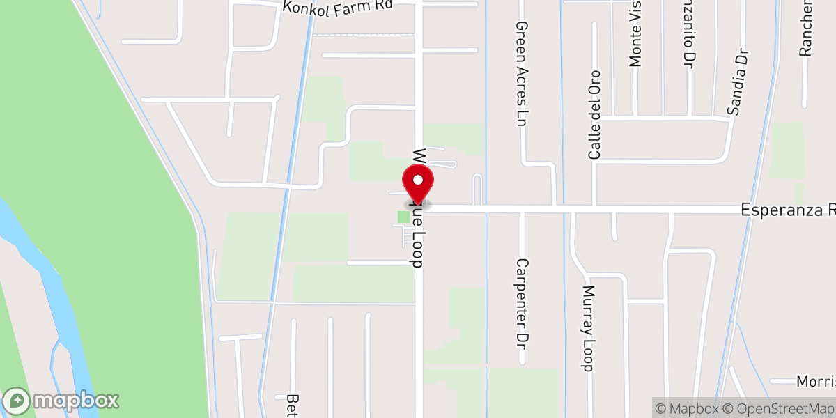 Map showing location of Bosque Farms