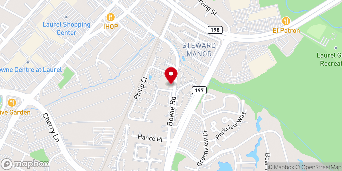 Map showing location of Exalted Word Church