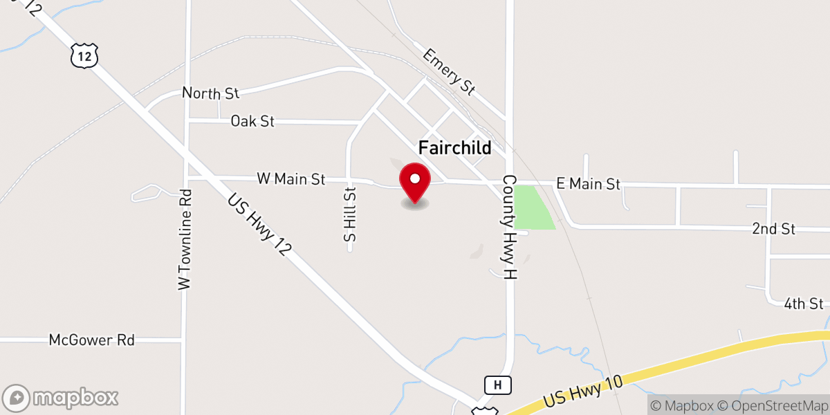Map showing location of Clear Water Christian Fellowship