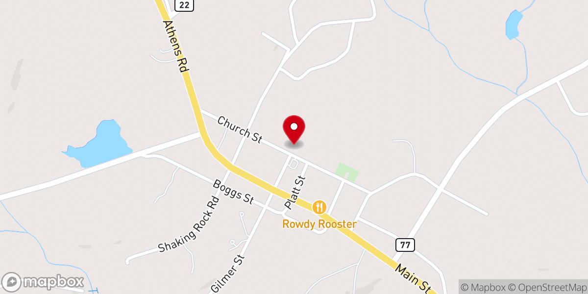 Map showing location of Platt Brooks Estate