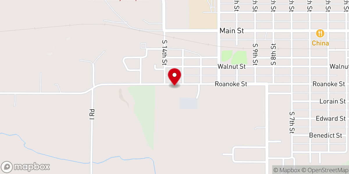 Map showing location of Church of the Coming King