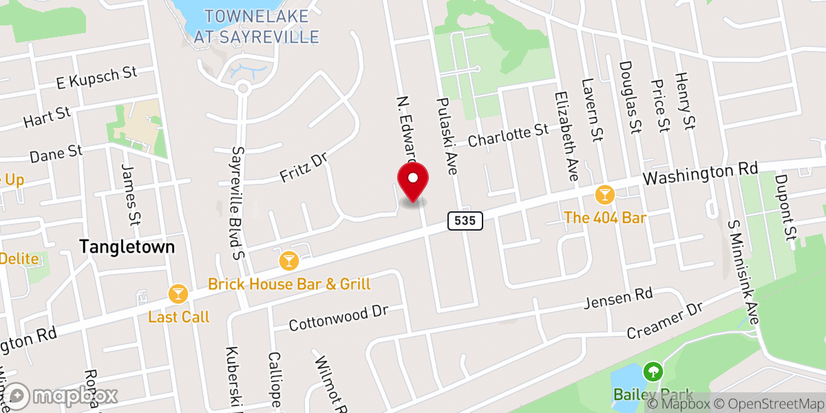 Map showing location of Jesus House New Jersey a Ministry of the Redeemed Christian Church