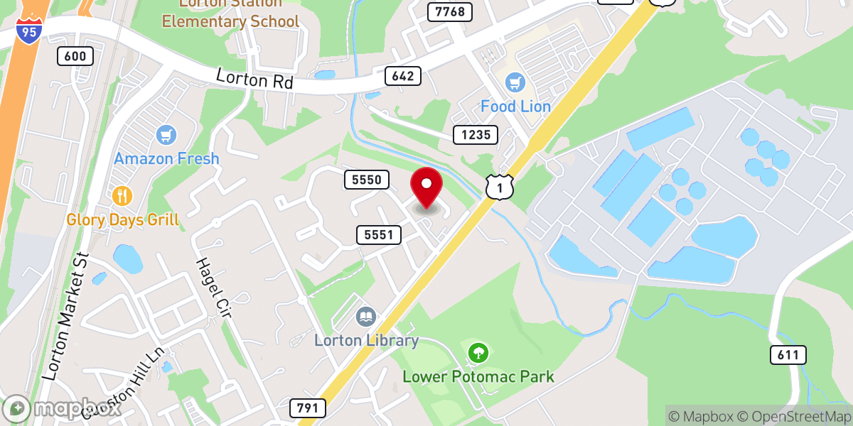Map showing location of Ruah International Ministry