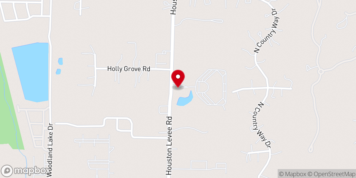 Map showing location of Highland Church Of Christ