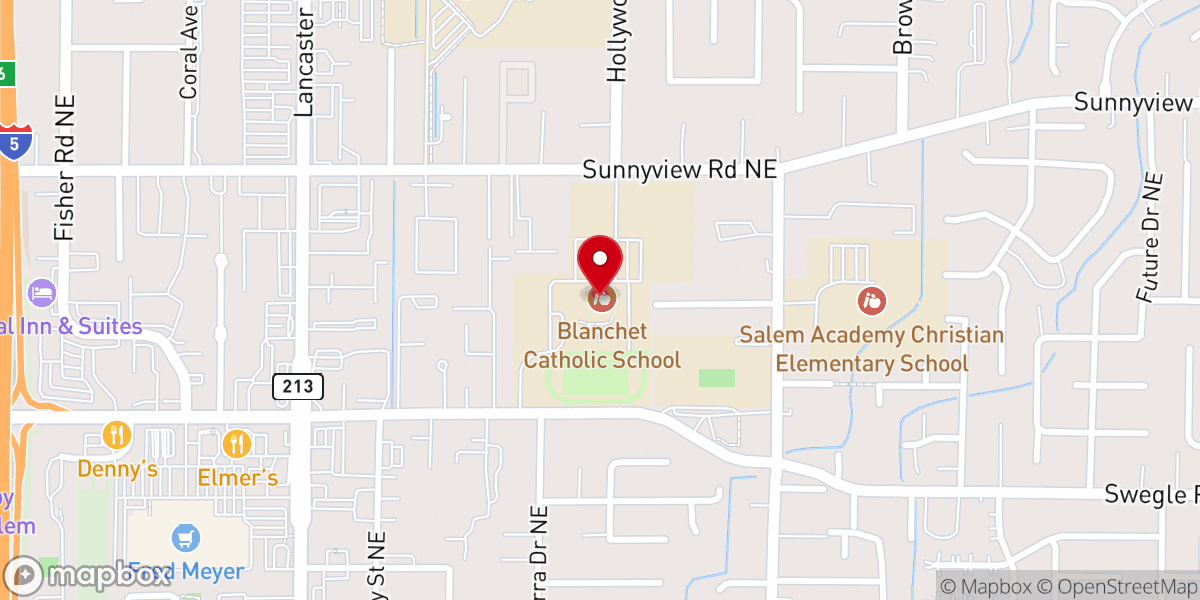 Map showing location of Holy Resurrection Greek Orthodox Church