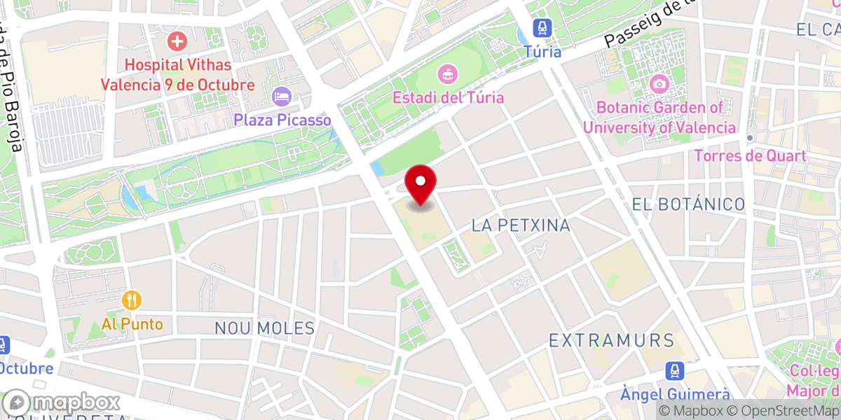 Map showing location of Iglesia San José de la Montaña