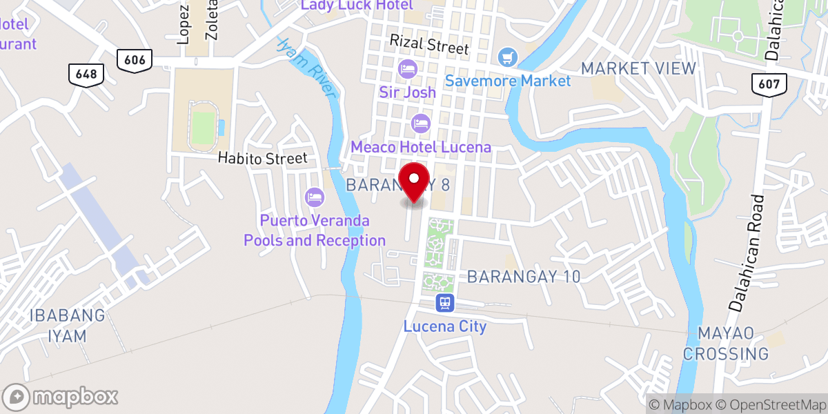Map showing location of UCCP Magill Memorial Church