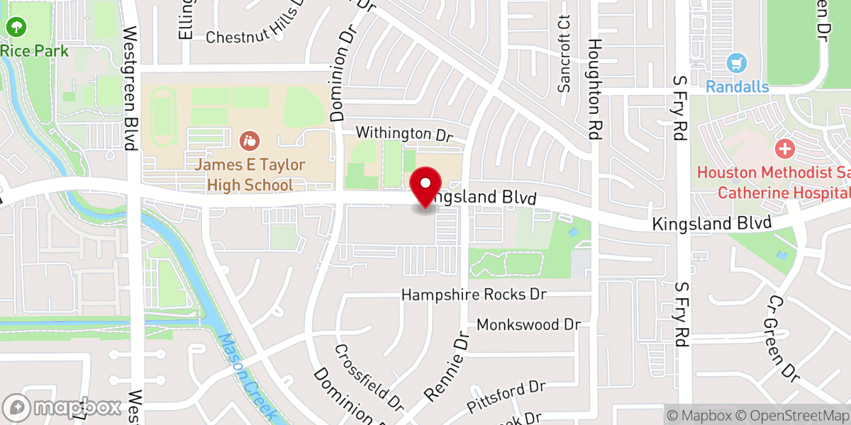Map showing location of Friends Ice Cream and Coffee