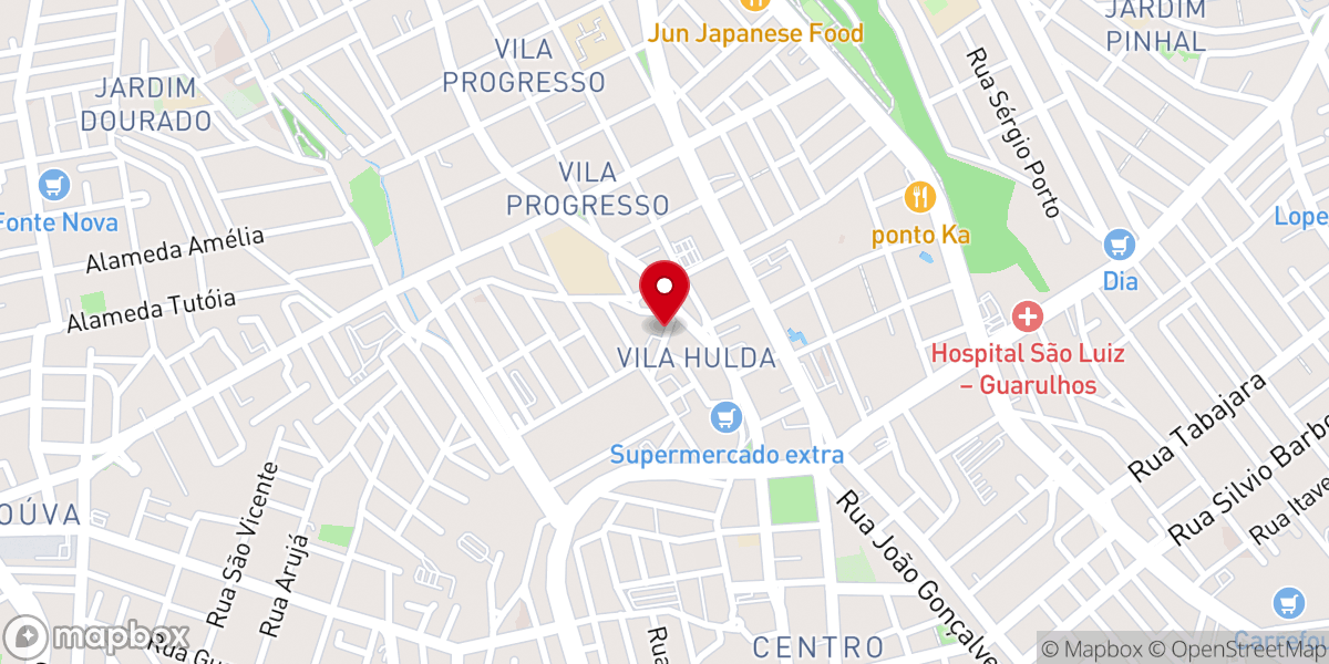 Map showing location of Igreja Evangelica Pentecostal o Brasil Para Cristo